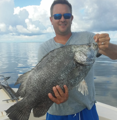 Nice Triple Tail off St George Island